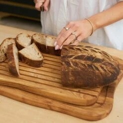 Aida Raw Teak Snijplank, 27x36 Cm -Dorre Verkoop aida raw teak snijplank 27x36 cm 6